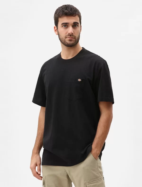 DICKIES - חולצת טי קצרה PORTERDALE – D0A4TMOBLK – black – 1