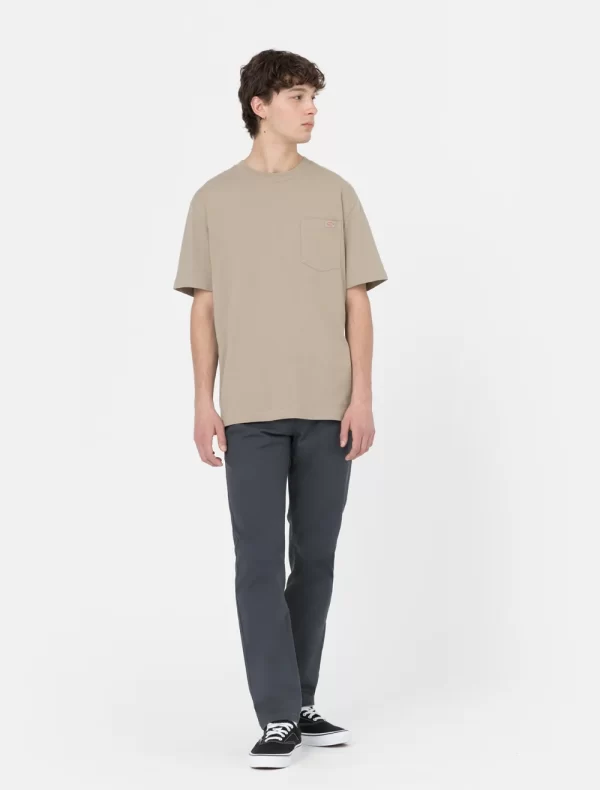 DICKIES - חולצת טי קצרה PORTERDALE – D0A4TMODS0 – desert-sand – 2