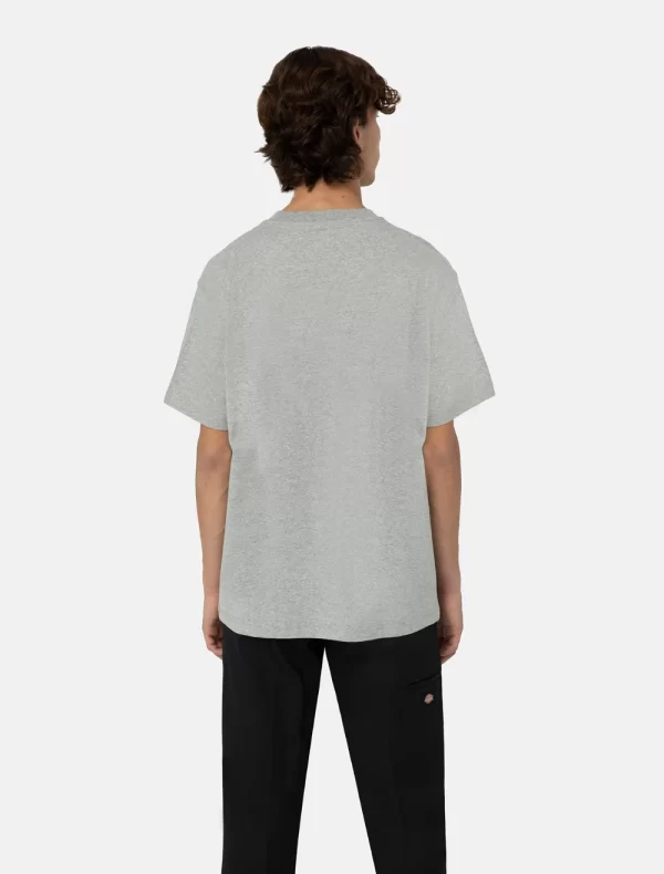 DICKIES - חולצת טי קצרה PORTERDALE – D0A4TMOHG0 – heather-grey – 1