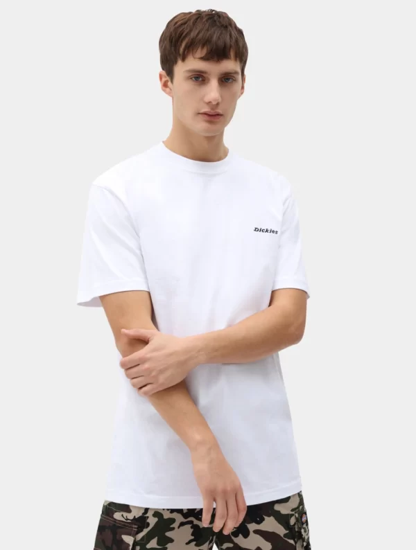 DICKIES - חולצת טי קצרה LORETTO – D0A4X9OWHX – white – 1