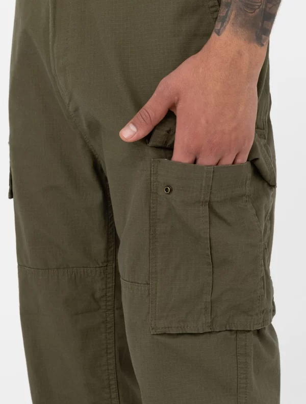 DICKIES - מכנסי קרגו EAGLE BEND – D0A4X9XMGR – military-gr – 5