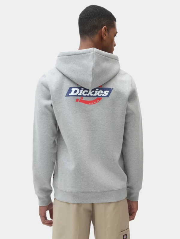 DICKIES - קפוצ'ון RUSTON – D0A4XAHGYM – grey-melange – 1