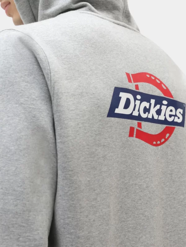 DICKIES - קפוצ'ון RUSTON – D0A4XAHGYM – grey-melange – 4