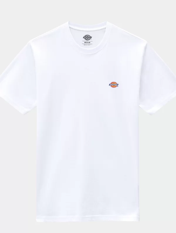 DICKIES - חולצת טי קצרה MAPLETON – D0A4XDBWHX – white – 3