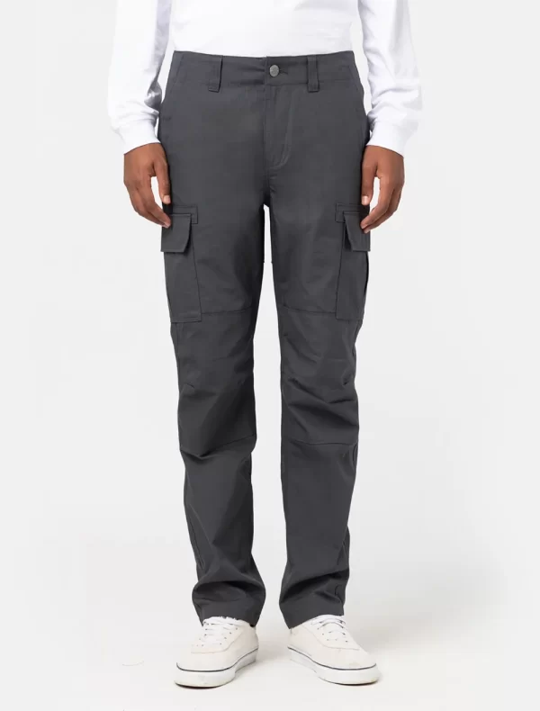 DICKIES - מכנסי עבודה ארוכים MILLERVILLE – D0A4XDUCH0 – charcoal-grey – 1