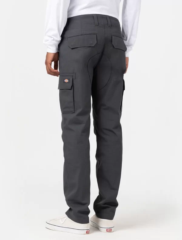 DICKIES - מכנסי עבודה ארוכים MILLERVILLE – D0A4XDUCH0 – charcoal-grey – 1