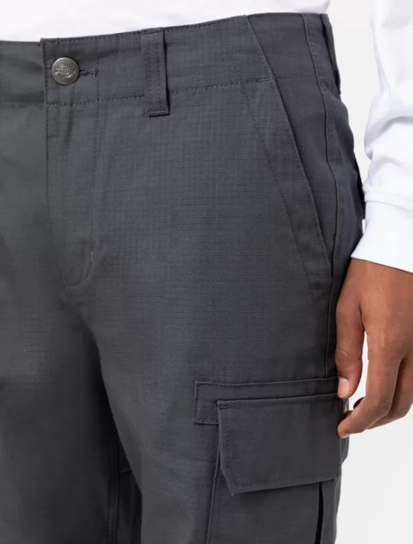 DICKIES - מכנסי עבודה ארוכים MILLERVILLE – D0A4XDUCH0 – charcoal-grey – 3