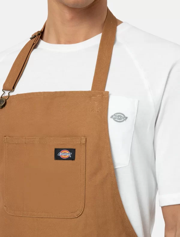 DICKIES - סינר DICKIES BIB – D0A4XE8BD0 – brown-duck – 4