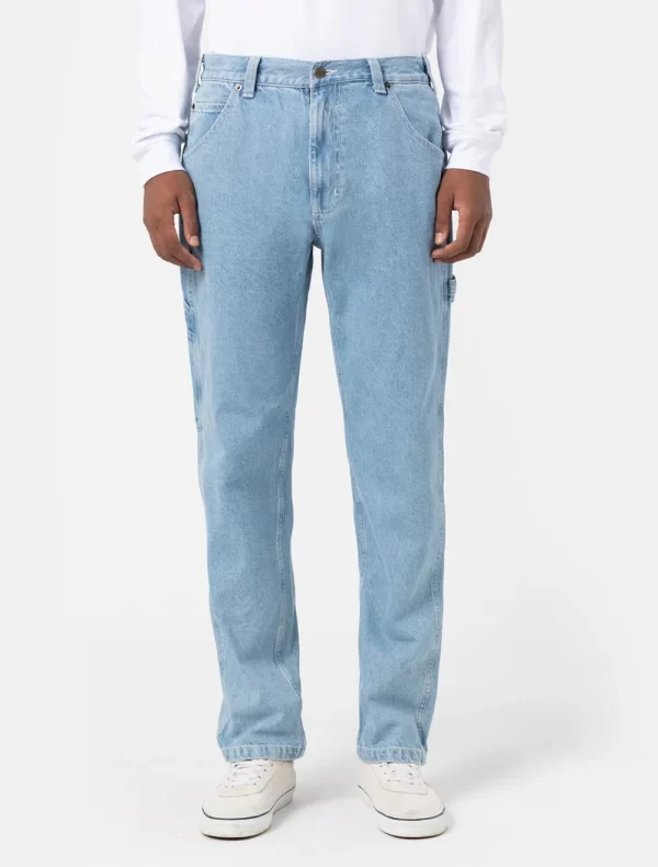 DICKIES - ג'ינס GARYVILLE – D0A4XECC15 – vntg-blue – 1