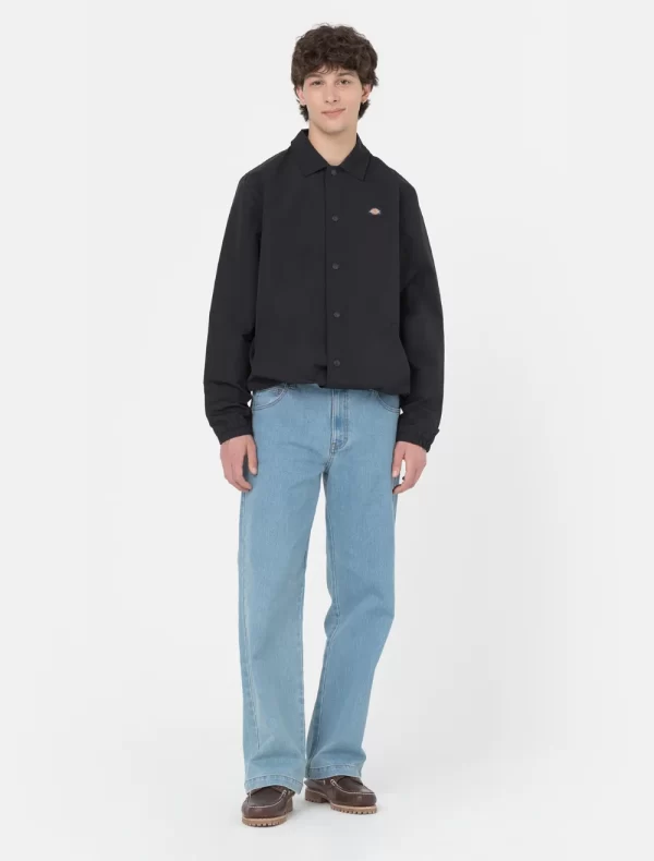 DICKIES - ג'קט OAKPORT COACH UNISEX – D0A4XEWBLK – black – 2