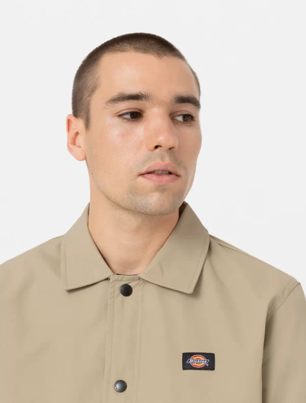 DICKIES - ג'קט OAKPORT COACH UNISEX – D0A4XEWKHK – khaki – 3