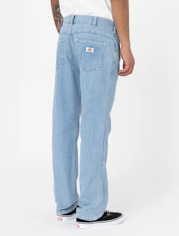 DICKIES - ג'ינס HOUSTON – D0A4XFLC15 – vintage-aged-blue – 3
