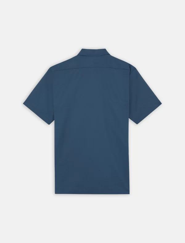 DICKIES - חולצת עבודה שרוול קצר REC – D0A4XK7AF0 – air-force-blue – 6