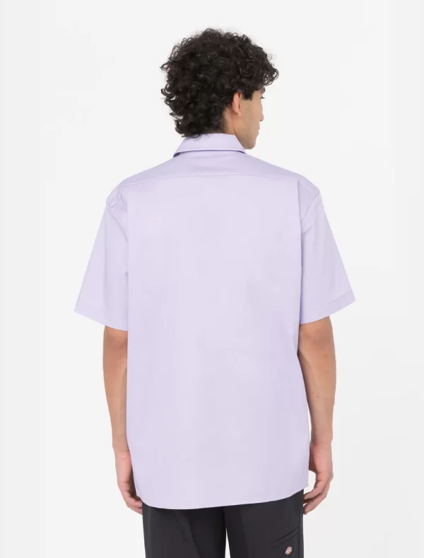 DICKIES - חולצת עבודה שרוול קצר REC – D0A4XK7E61 – purple-rose – 1