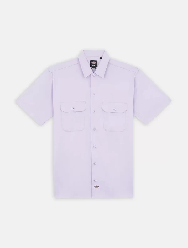 DICKIES - חולצת עבודה שרוול קצר REC – D0A4XK7E61 – purple-rose – 4