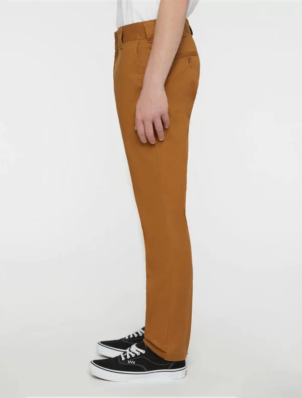 DICKIES - מכנסי עבודה צרים 872 WORK REC – D0A4XK8BD0 – brown-duck – 1