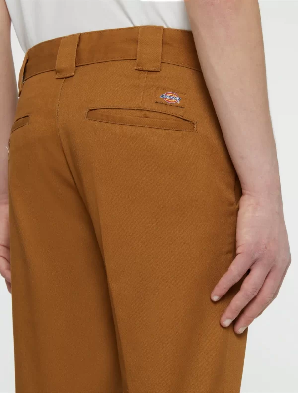 DICKIES - מכנסי עבודה צרים 872 WORK REC – D0A4XK8BD0 – brown-duck – 7