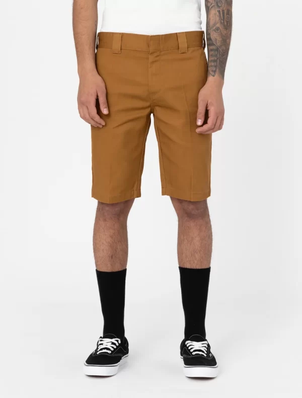 DICKIES - מכנסיים קצרים SLIM FIT REC – D0A4XNFBD0 – brown-duck – 1