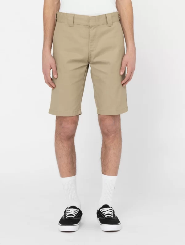 DICKIES - מכנסיים קצרים SLIM FIT REC – D0A4XNFKHK – khaki – 1