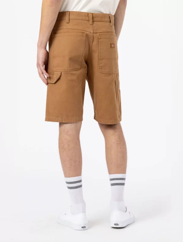 DICKIES - מכנסיים קצרים DUCK CANVAS – D0A4XNGC41 – stone-washed-brown-duck – 1