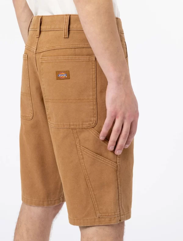 DICKIES - מכנסיים קצרים DUCK CANVAS – D0A4XNGC41 – stone-washed-brown-duck – 4