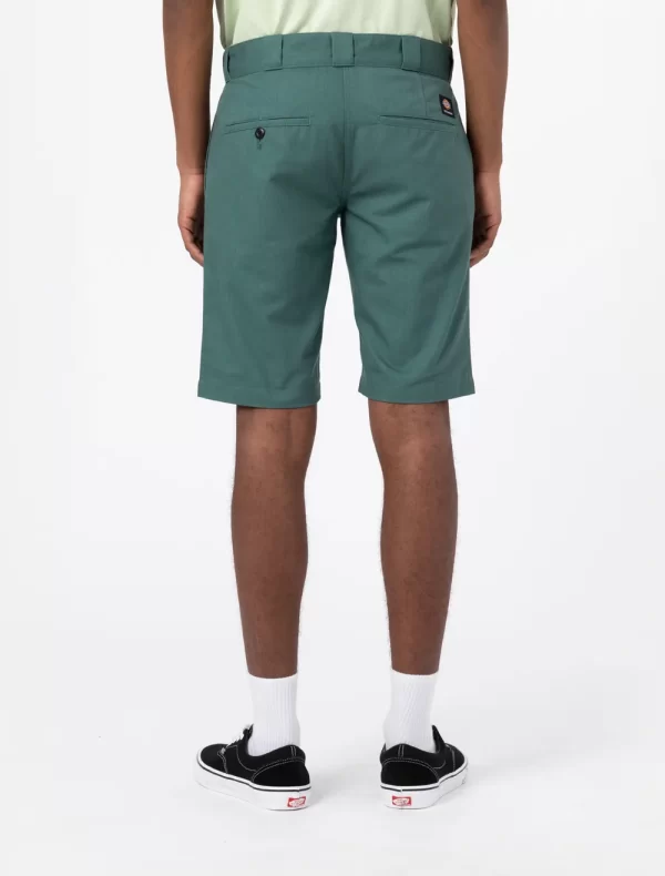 DICKIES - מכנסי עבודה קצרים SLIM WORKSHORT – D0A4XPQLN0 – lincoln-green – 2