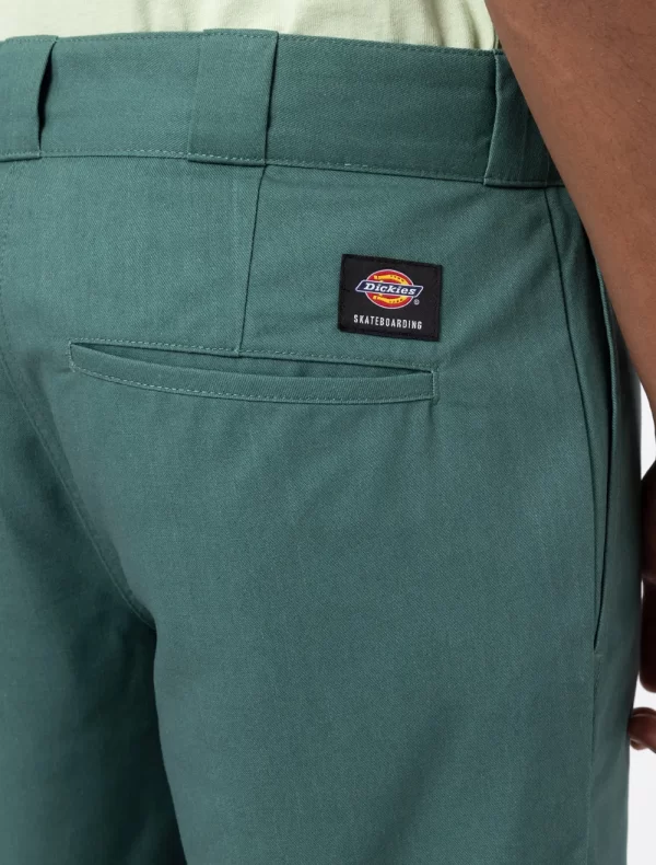 DICKIES - מכנסי עבודה קצרים SLIM WORKSHORT – D0A4XPQLN0 – lincoln-green – 5