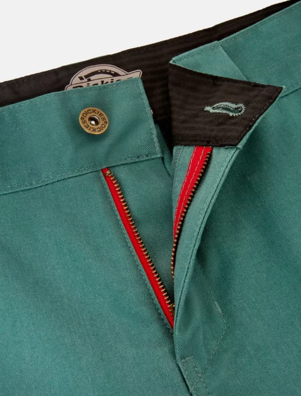 DICKIES - מכנסי עבודה קצרים SLIM WORKSHORT – D0A4XPQLN0 – lincoln-green – 6