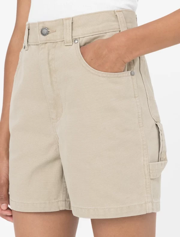 DICKIES - מכנסיים קצרים DUCK CANVAS CARPENTER – D0A4XRSF02 – sw-desert-sand – 4