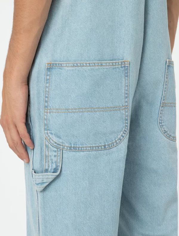DICKIES - אוברול DICKIES CLASSIC DENIM – D0A4XYAC15 – vintage-aged-blue – 5