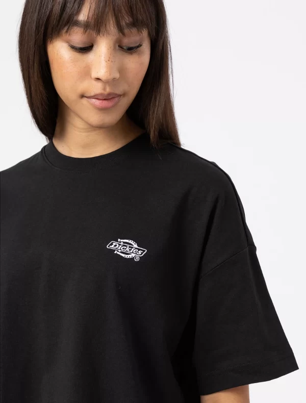 DICKIES - חולצת טי קצרה SUMMERDALE – D0A4Y1BBLK – black – 4