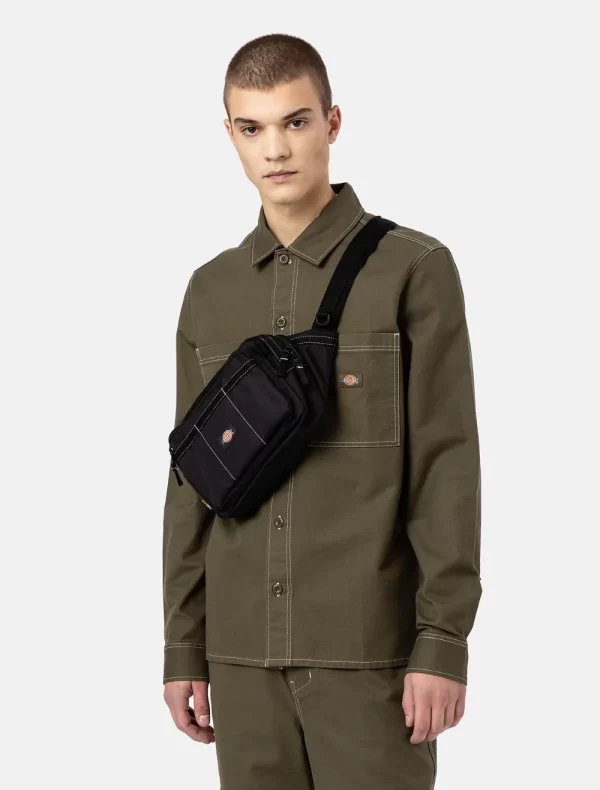DICKIES - תיק ASHVILLE CROSS BODY – D0A4Y1VBLK – black – 5