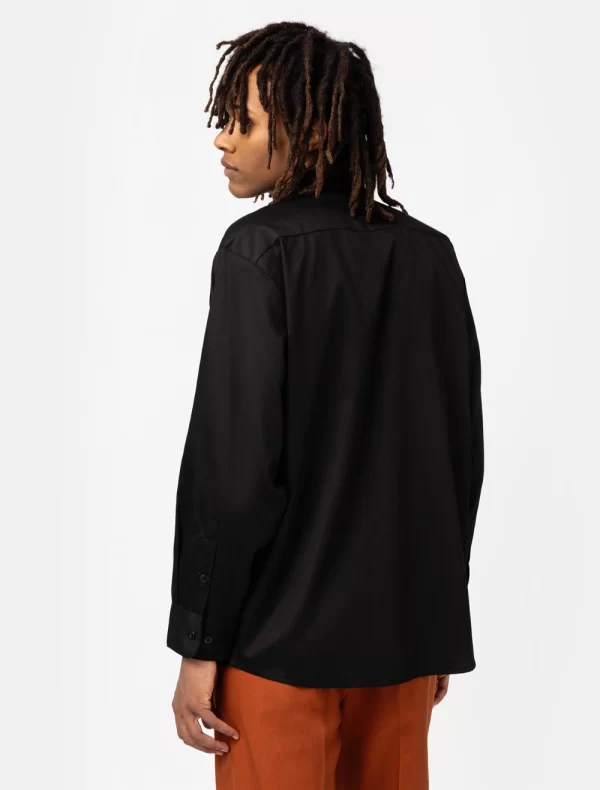 DICKIES - חולצת עבודה שרוול ארוך REC – D0A4Y26BLK – black – 1