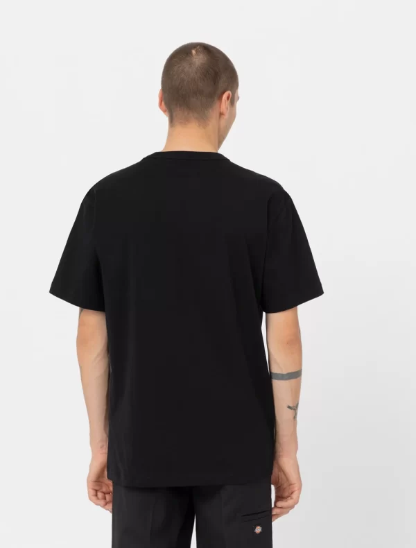 DICKIES - חולצת טי קצרה AITKIN CHEST – D0A4Y8OG41 – blk-imperial-palace – 1