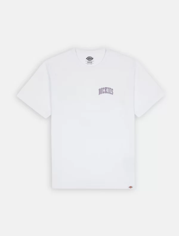 DICKIES - חולצת טי קצרה AITKIN CHEST – D0A4Y8OWHX – white – 5