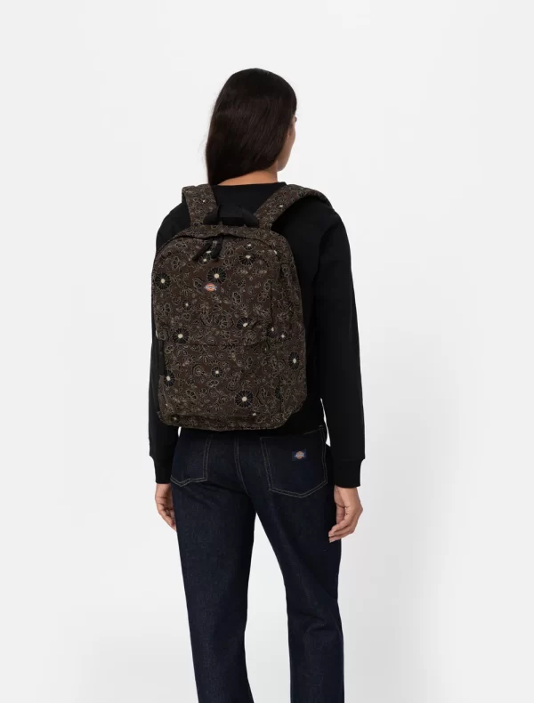 DICKIES - תיק גב ELLIS CANVAS – D0A4YOEG23 – floral-aop-dark – 6