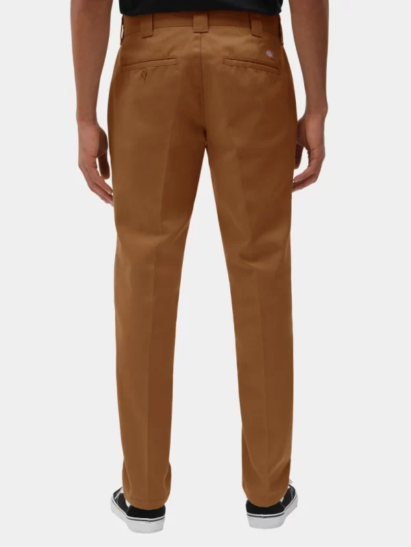 DICKIES - מכנסי עבודה צרים 872 – D0WE872BD0 – brown-duck – 1