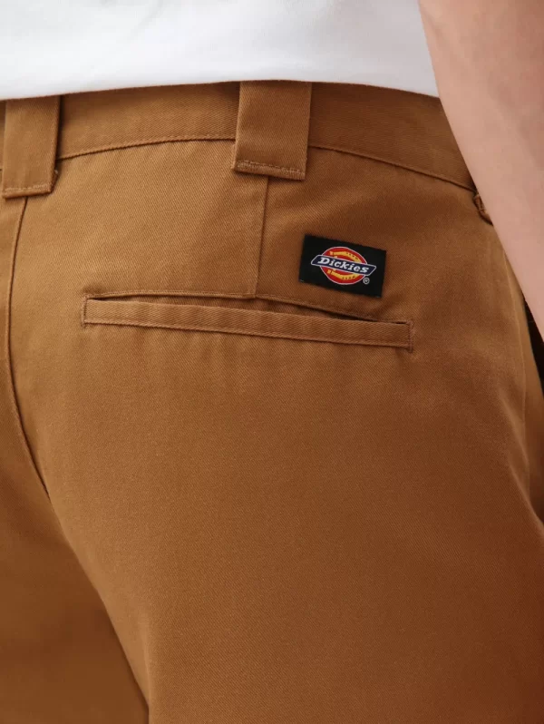 DICKIES - מכנסי עבודה צרים 872 – D0WE872BD0 – brown-duck – 2