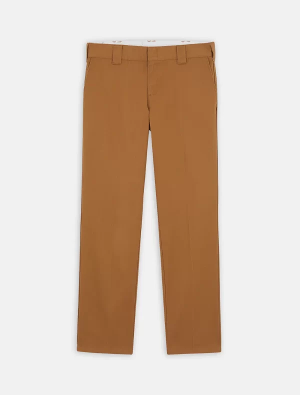 DICKIES - מכנסי עבודה צרים 872 – D0WE872BD0 – brown-duck – 4