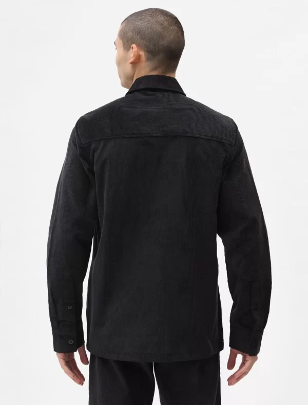 DICKIES - חולצה מכופתרת ארוכה HIGGINSON – D0A4XGQBLK – black – 1