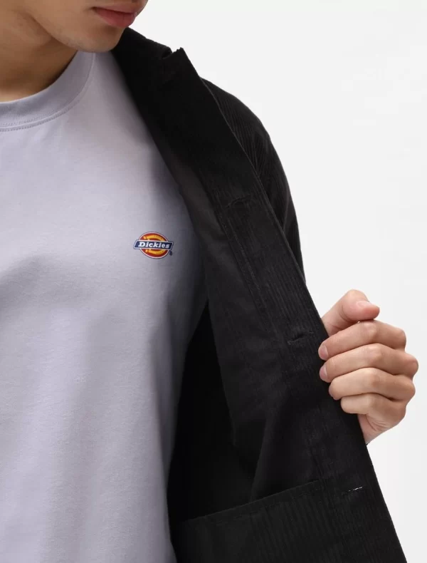 DICKIES - חולצה מכופתרת ארוכה HIGGINSON – D0A4XGQBLK – black – 2