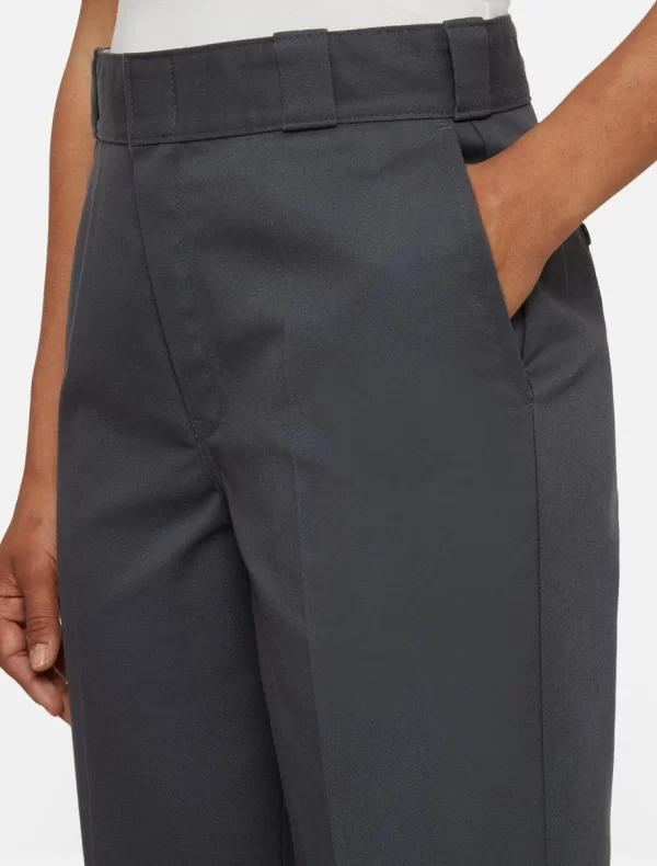 DICKIES - מכנסי עבודה נשים 874 REC – D0A4YH1CH0 – charcoal-grey – 6