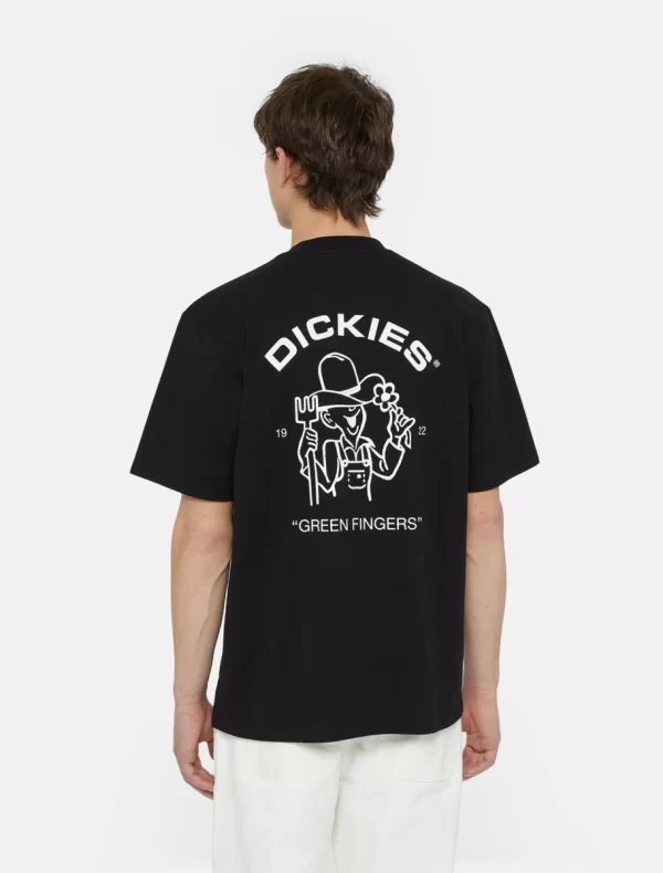 DICKIES - חולצת טי קצרה WAKEFIELD לגברים – D0A4YRCBLK – black – 1