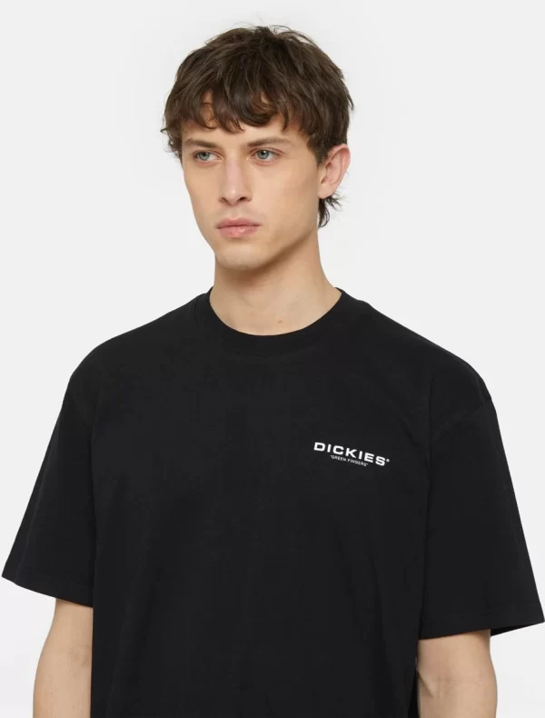 DICKIES - חולצת טי קצרה WAKEFIELD לגברים – D0A4YRCBLK – black – 2