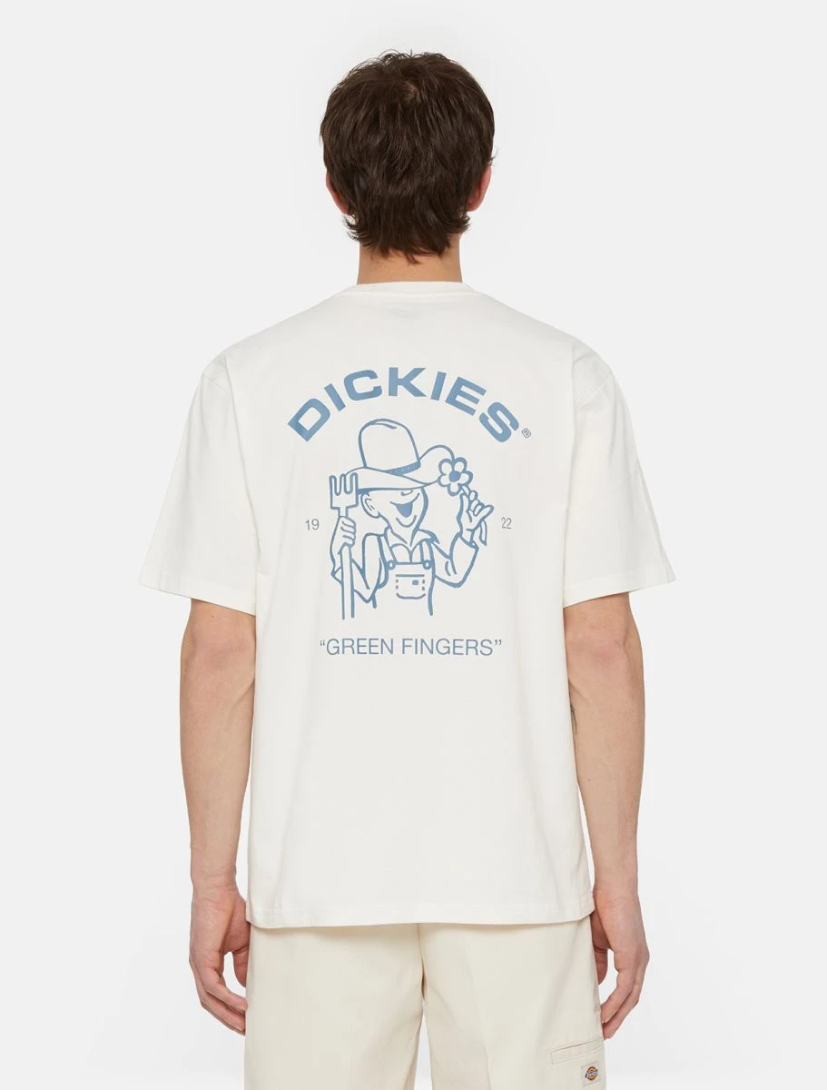 DICKIES - חולצת טי קצרה WAKEFIELD לגברים – D0A4YRCC58 – cloud – 1