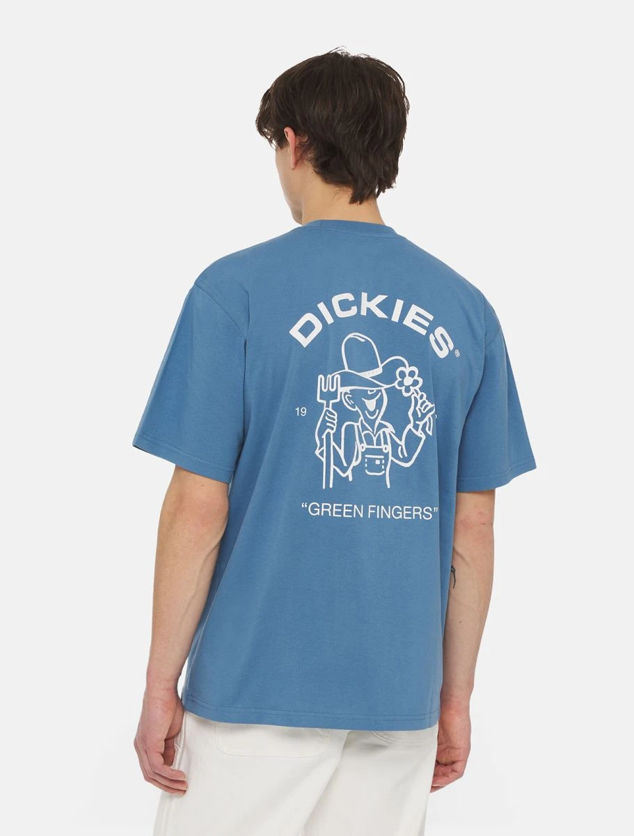 DICKIES - חולצת טי קצרה WAKEFIELD לגברים – D0A4YRCH17 – coronet-blue – 1