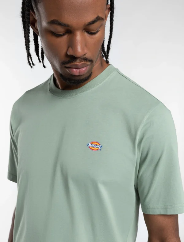 DICKIES - חולצת טי קצרה MAPLETON – D0A4XDBK36 – light-blue – 3