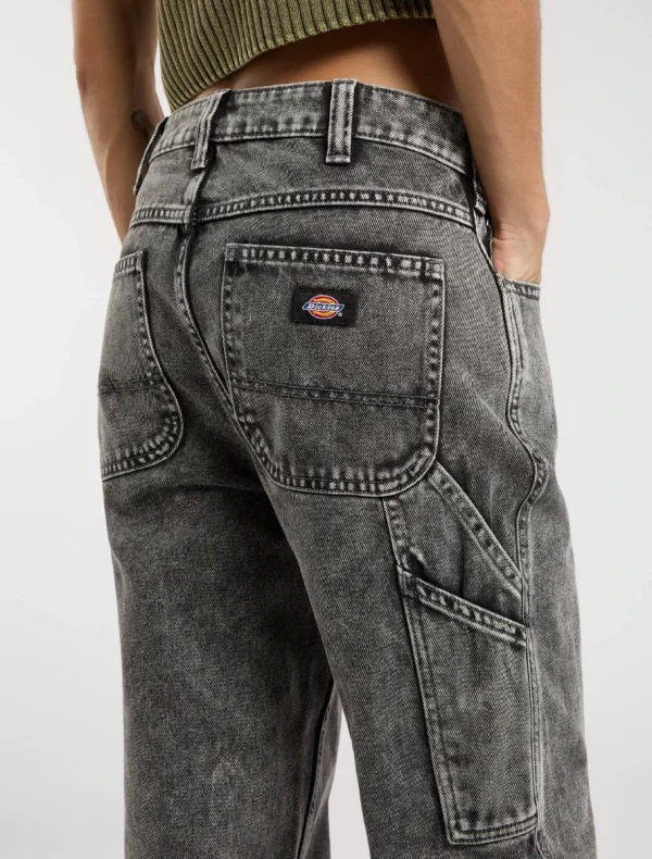 DICKIES - ג'ינס ELLENDALE – D0A4XEKJ81 – light-grey – 5