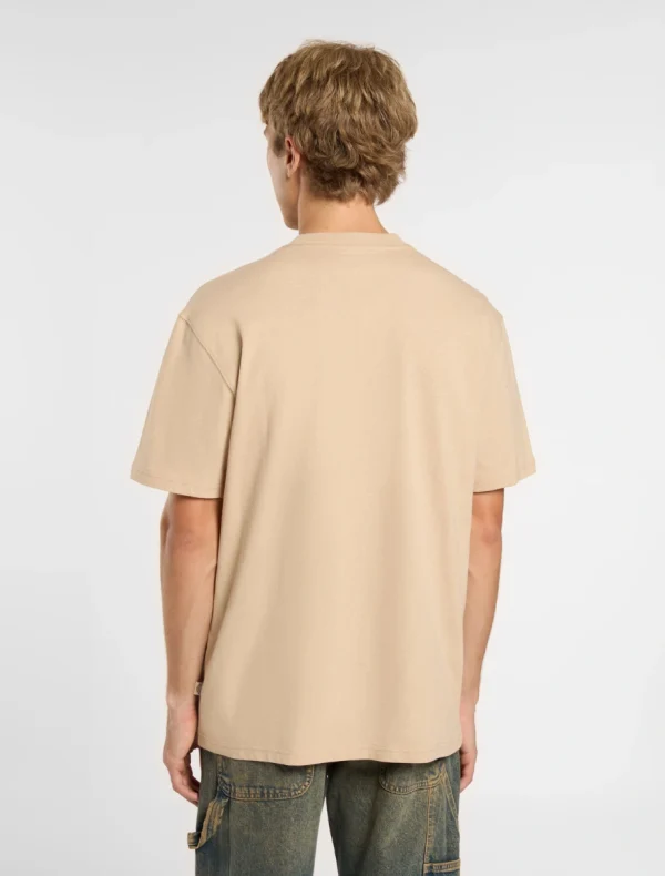 DICKIES - חולצת טי קצרה LURAY POCKET – D0A4YFCF95 – irish-cream – 1