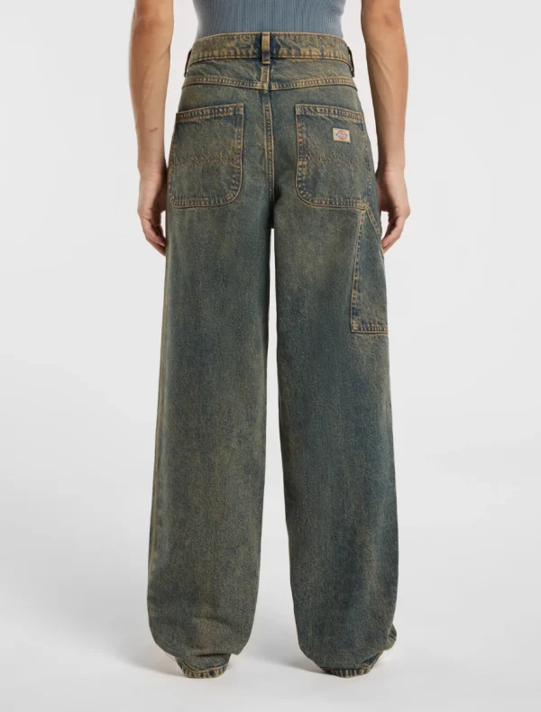 DICKIES - ג'ינס HERNDON לנשים – D0A4YPYK58 – yellow – 1